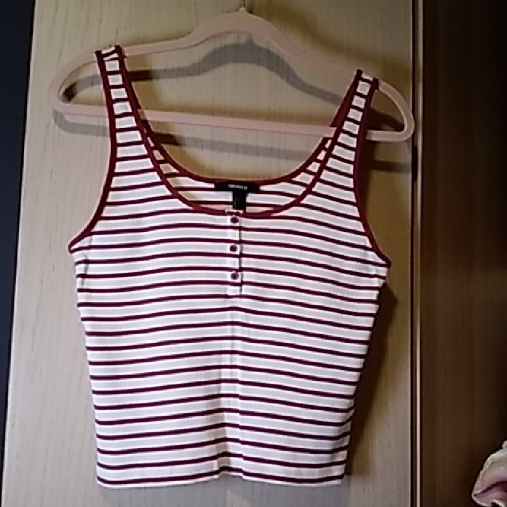 Forever 21 Cotton Top Sz L Junior
